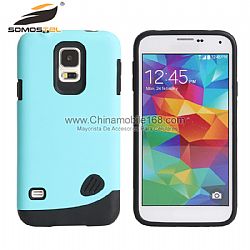 Samsung Galaxy S5 Cover Case 2 in 1 mobile phone case supplier
