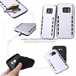 Drawing Line 2 in 1 Combo Cell Phone Case for Samsung wholesale