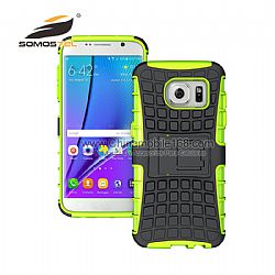 2 in 1 Impact Rubber Shockproof Hard Kicktand Case For samsung s7 edge samsung s7
