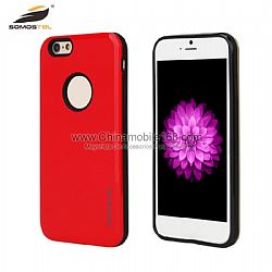 Hot selling 2 In 1 PC + TPU With Relieves Series Design phone Case For iPhone 6