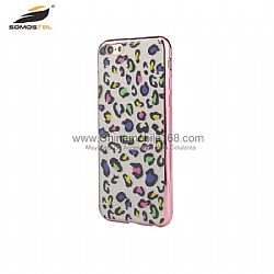 TPU + PC With Double Faces IMD And Shedding Electroplating case for iphone 6
