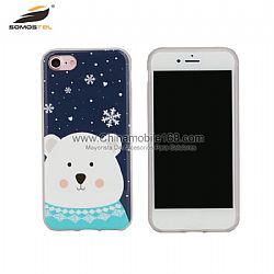 Wholesale TPU + PC With Double Faces IMD With Drawings phone Cases for iphone 7