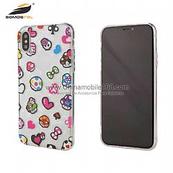 Ultra slim high permeability TPU case with shimmering powder