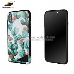 Beautiful 3D relief pattern shockproof phone protector for IphoneX/XR