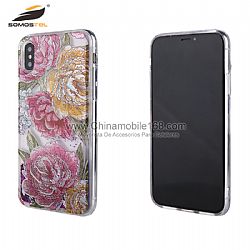 Luxury glitter beautiful pattern laser hybrid case cover for Samsung S8/S9