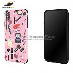 Resistant Fingerprinting glossy oil beauty pattern printed case cover
