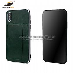 Best quality TPU+PC leather cellphone protector