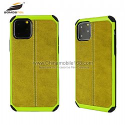 Anti-Drop TPU+PC Hybrid Armor Case Cover With Sensory Oil Color