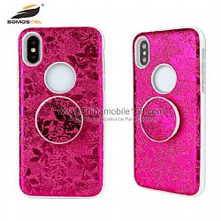 Portable TPU+PC Phone Protector Case In Embroidered Drawing