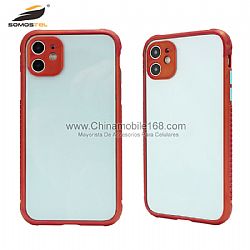 Wholesale clear TPU + PC back cover ases for iPhone11 / iPhone11Pro / iPhone11ProMax