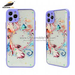 Anti-fall beautiful TPU+PC mobile phone back cover shell for iPhone11Pro