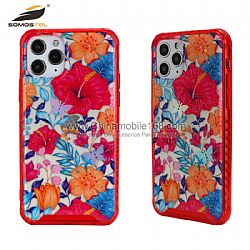Anti-scratch Protective TPU + Acrylic Cases with Diamond Pattern