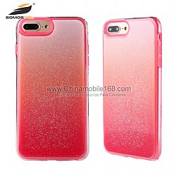 Gradient Color Epoxy TPU + PC Phone Cases for iPhone / Huawei / Moto