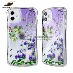 Transparent TPU+PC Epoxy Protector Case For Phone11/12