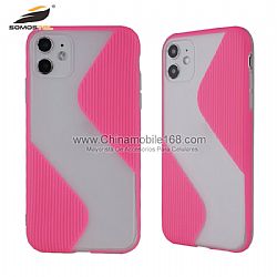 Wholesale IMD Drawing Hard PC + TPU Case with Half Edge for iPhoneX / 11Pro / 12