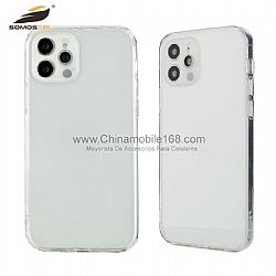 High Transparent TPU + Acrylic Case with Exact Camera Hole for iPhone12