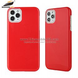 2 in 1 spray and bright TPU+PC phone case for iPhone12/12Pro