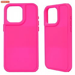 Waterproof Tpu+Pc Oiled 2 In 1 Mobile Phone Case