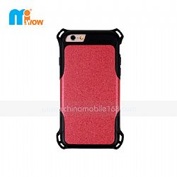New Arrival PC + TPU Combo with Lanyard Hole Hit Color Mobile Phone Case For Iphone 6
