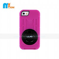 Rose Red Soft Camera Series TUP + PC New iPhone 5s Case