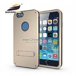 High Quality 3 in 1 Strong Box TPU+PC Shockproof Kickstand Holder case for  iPhone