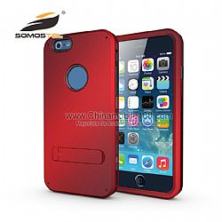 Good Quality 3 in 1 Strong Box TPU+PC Shockproof Kickstand Holder case for  iPhone 6s
