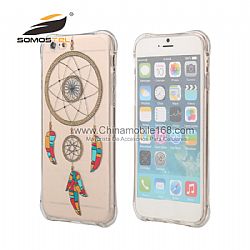 Anti-shock  Soft TPU Phone Cover Pattern Cases for iPhone 5 5s 6 6s