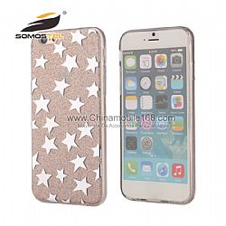 Hot Selling Wholesale TPU  Electroplating Cases With Shedding And IMD Crafts Case for iPhone 6s