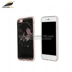 Wholesale Acrylic TPU Cases With Sculpture Laser Phone Case for iPhone 7