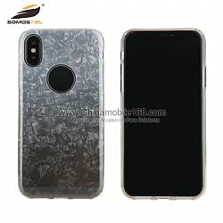 Excellent quality TPU+PC +marble paper phone protector