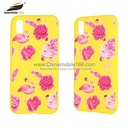 Hot selling flexible TPU protector shell with colorful pattern design