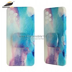 Five-sided drawing imitation original TPU phone case with airbag bracket