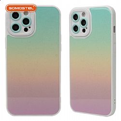 TongYan Two-in-one Epoxy Gradient Painting TPU+PC Phone Case