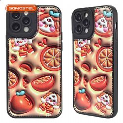 Copy of the Voltage Affix Leather Dimensional Painting TPU Phone Case