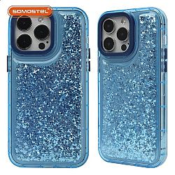 Bubble Epoxy TPU with Plastic camera frame  Phone Case
