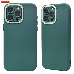 Precise hole 3 in 1 TPU+PC paste flannel oil injection phone case