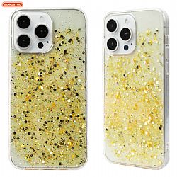 Wholesale Epoxy ultra - thin phone case with colorful glitter Pattern Design