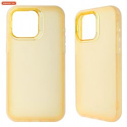 3 in 1 PC dyed transparent mobile phone case