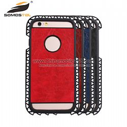 Wholesale Leather Style Phone Case for iPhone 6