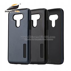 PC + TPU Tough Armor Shockproof Back Cover Case For LG