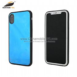 Anti-scratches electroplated metal mirror protect case in only color