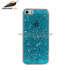 Metal Foil Handmade Pressed Phone Case for iPhone 6 Wholesale