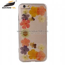 Fashion pressed flower phone case wholesale