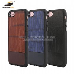 Matte TPU phone protector case with willow grain pattern
