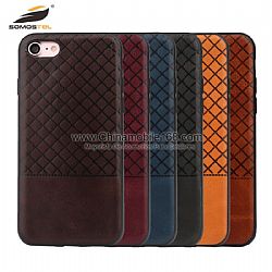 Hot sale shockproof leather-pressed phone case for 6G 7G