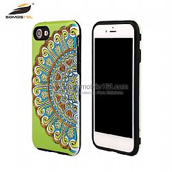 New design 2 in 1 invisible stent protector case with pattern for 4G 5G