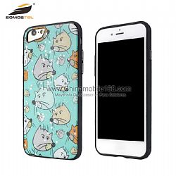 Plating keypad 2 in 1 epoxy back cover case for Iphone8G OPPO R11