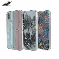 Fashionable acrylic 2 in 1 case for Samsung S8/ Iphone 8