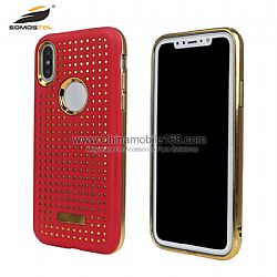 New superstar 2 in 1 electroplating protector case for HUAWEI P10/IPHONE X