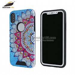 Protector with high relief flower design in brightness for Iphone7G/OPPO R11